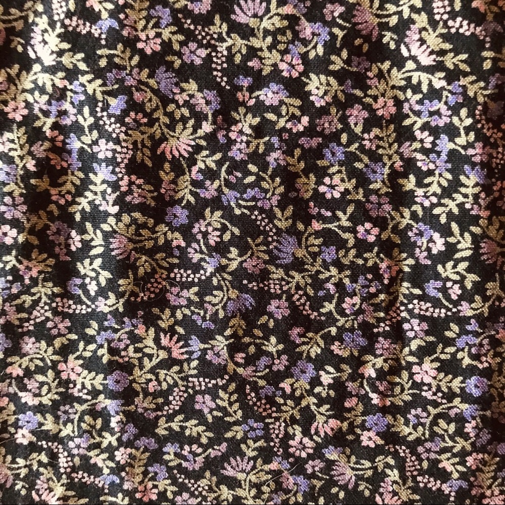 Vintage 90s floral A-line skirt - Picture 4 of 5